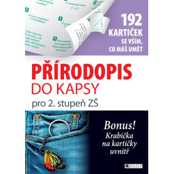 Přírodopis do kapsy pro 2. stup. ZŠ (192 kartiček)