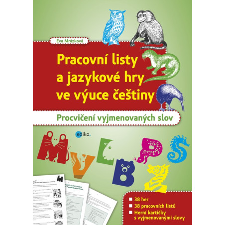 Pracovní listy a jazykové hry ve výuce češtiny
