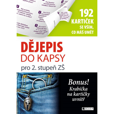 Dějepis do kapsy pro 2. stup. ZŠ (192 kartiček)