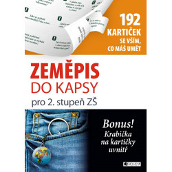 Zeměpis do kapsy pro 2. stup. ZŠ (192 kartiček)