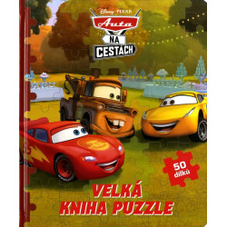 Auta - Velká kniha puzzle