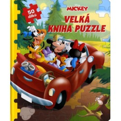Mickey a jeho přátelé - Velká kniha puzzle