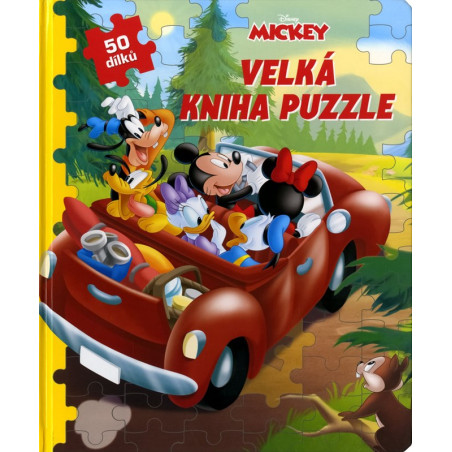 Mickey a jeho přátelé - Velká kniha puzzle