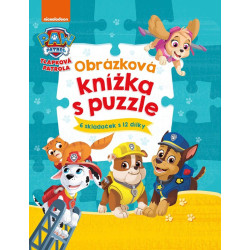 Tlapková patrola - Obrázková knížka s puzzle