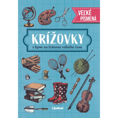 Krížovky s tipmi na trávenie voľného času - veľké písmená
