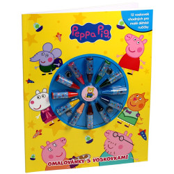 Peppa Pig - Omalovánky s voskovkami