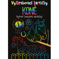 Vyškrabovací kartičky: Koně