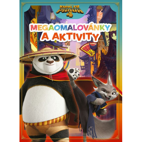 Kung Fu Panda 4 - Mega omalovánky a aktivity