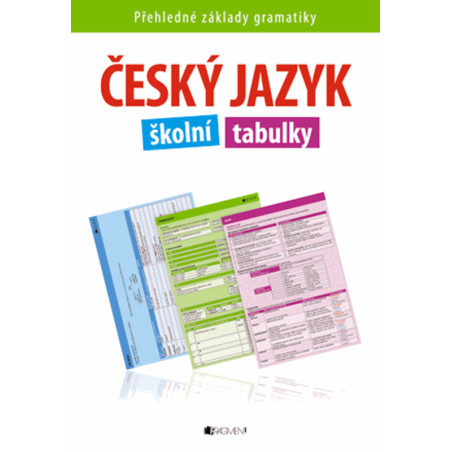 Český jazyk – školní tabulky – přehledné základy gramatiky