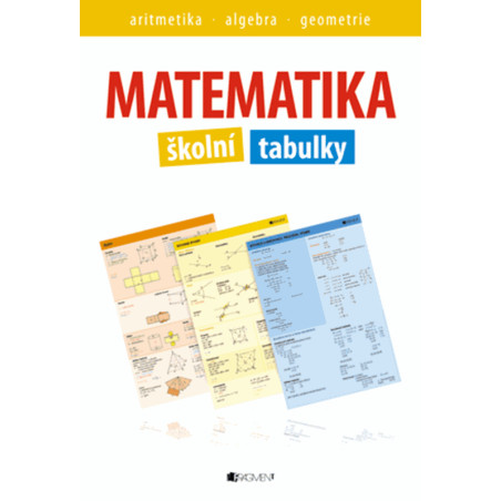 Matematika – školní tabulky – aritmetika, algebra, geometrie