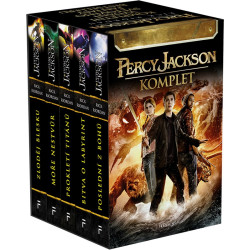 PERCY JACKSON - komplet 1.-5.díl - box