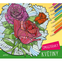 Květiny – omalovánky