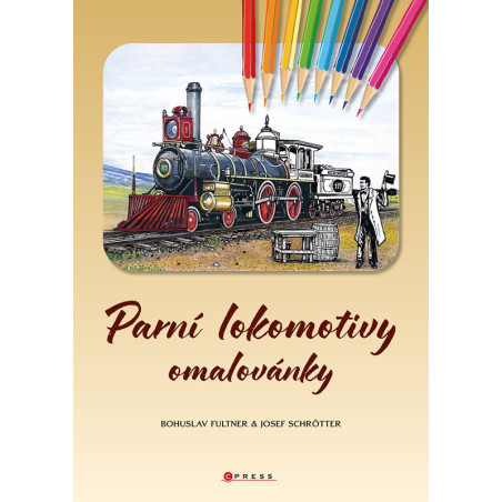 Parní lokomotivy omalovánky
