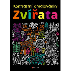 Kontrastní omalovánky – Zvířata
