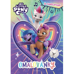 My Little Pony - Omalovánky se samolepkami