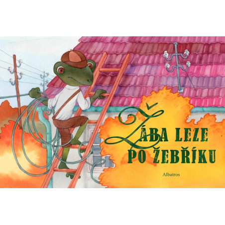 Žába leze po žebříku...