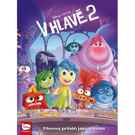 V hlavě 2 - Filmový příběh jako komiks