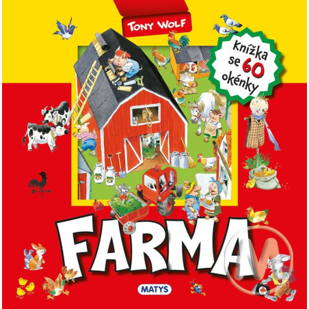 Knížka s okénky: Farma
