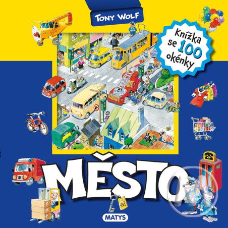 Knížka s okénky: Město