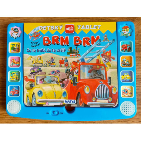 Detský tablet: Brm brm