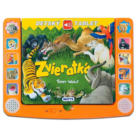 Detský tablet: Zvieratká