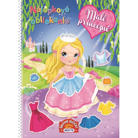 Nálepkové obliekanie: Malé princezné