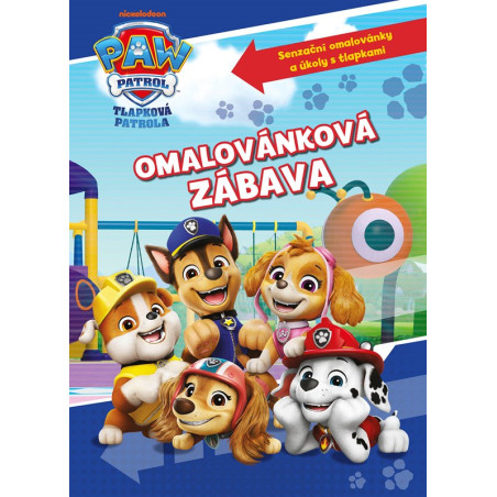 Tlapková patrola - Omalovánková zábava