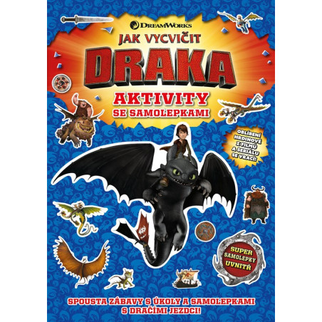Jak vycvičit draka - Aktivity se samolepkami