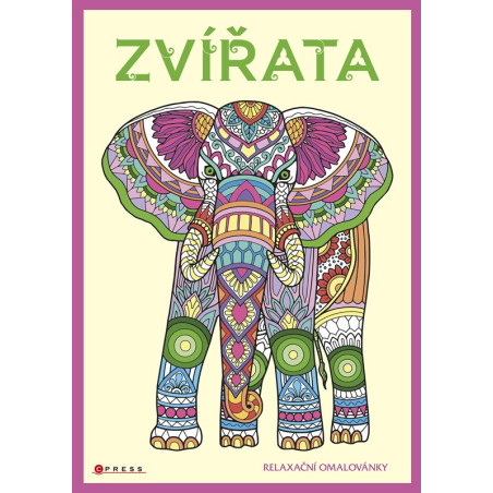 Zvířata – relaxační omalovánky