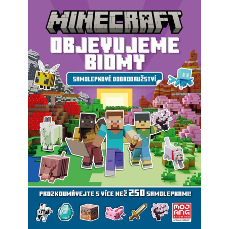 Minecraft - Objevujeme biomy - Samolepkové dobrodružství