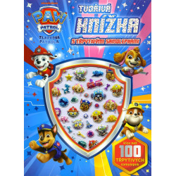 Tlapková patrola - Tvořivá knížka s třpytivými samolepkami