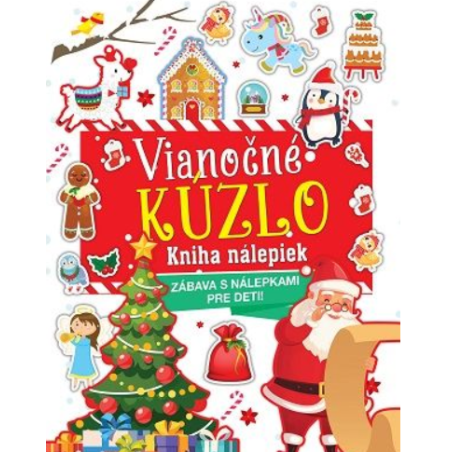 Vianočné kúzlo. Zábava s nálepkami pre deti