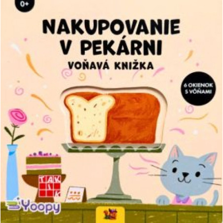Nakupovanie v pekárni - voňavá knižka