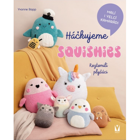 Háčkujeme squishies – roztomilí plyšáci