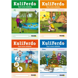 Kuliferdo - štyri ročné obdobia ( sada 4 ks)