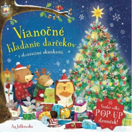 Vianočné hľadanie darčekov s otváracími okienkami