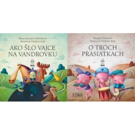Ako šlo vajce na vandrovku / O troch prasiatkach