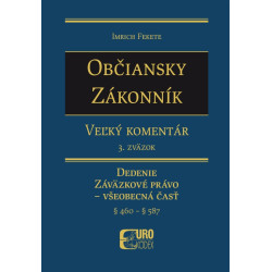 Občiansky zákonník. Veľký komentár 3. zväzok