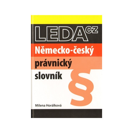Německo-český právnický slovník - 2. vydání