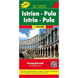 Automapa Istrie-Pula 1:100 000