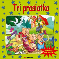 Tri prasiatka-6x puzzle
