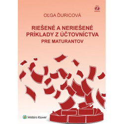 Riešené a neriešené príklady z účtovníctva pre maturantov