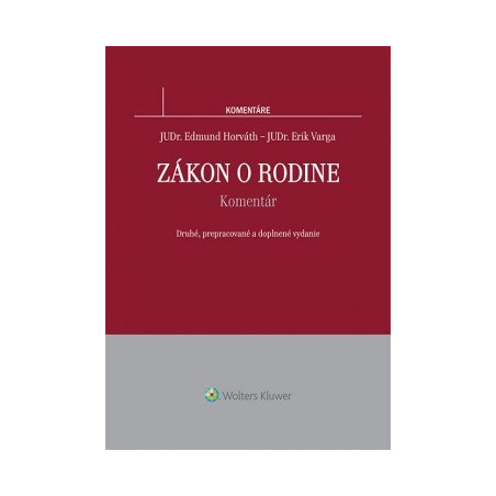 Zákon o rodine - Komentár