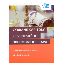 Vybrané kapitoly z evropského obchodného práva