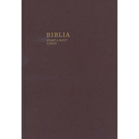 Biblia (baklažánová farba)