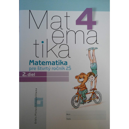 Matematika 4 - 2. diel - Pracovný zošit