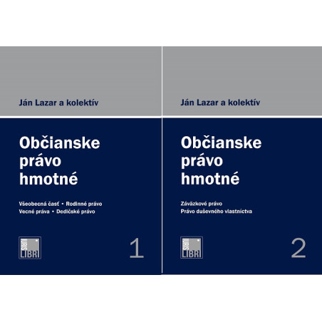 Občianske právo hmotné 1. a 2. zväzok