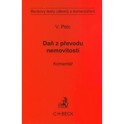 Daň z převodu nemovitostí. Komentář