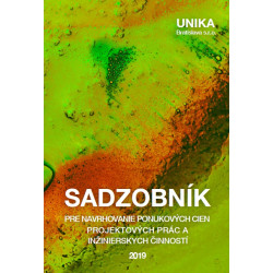 Sadzobník pre navrhovanie ponukových cien projektových prác a inžinierskych činností 2019