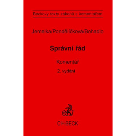 Správní řád. Komentář